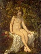 Thomas Couture Little Bather France oil painting artist